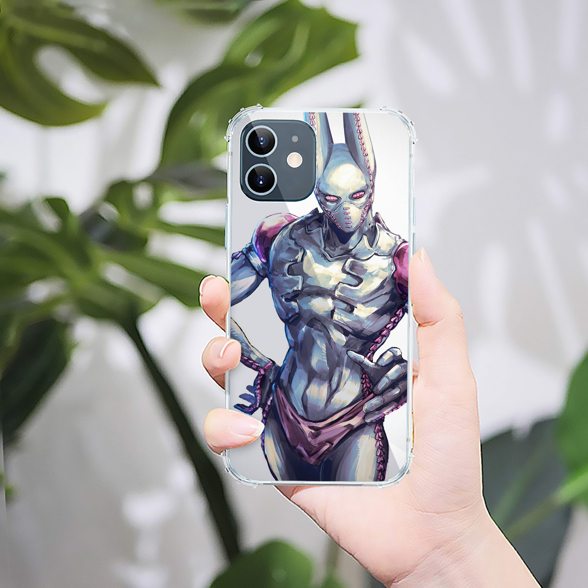 （画像用） ジョジョの奇妙な冒険 JoJo's Bizarre Adventure 【iPhone 12シリーズ対応】透明スマホケース（クリアソフトケース）